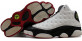 Nike Air Jordan 13 Retro белые с черным