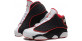 Nike Air Jordan 13 Retro белые с черным и красным