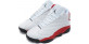 Nike Air Jordan 13 Retro белые с красным