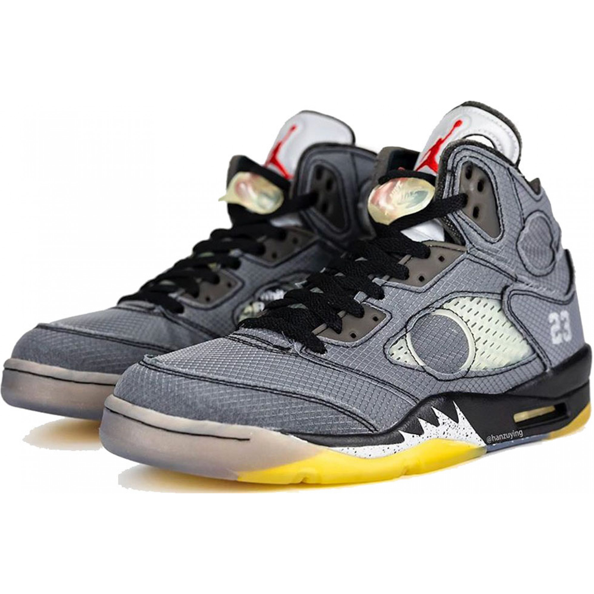 Купить кроссовки Nike Air Jordan 5 Retro SP серые: цена, отзывы, описание