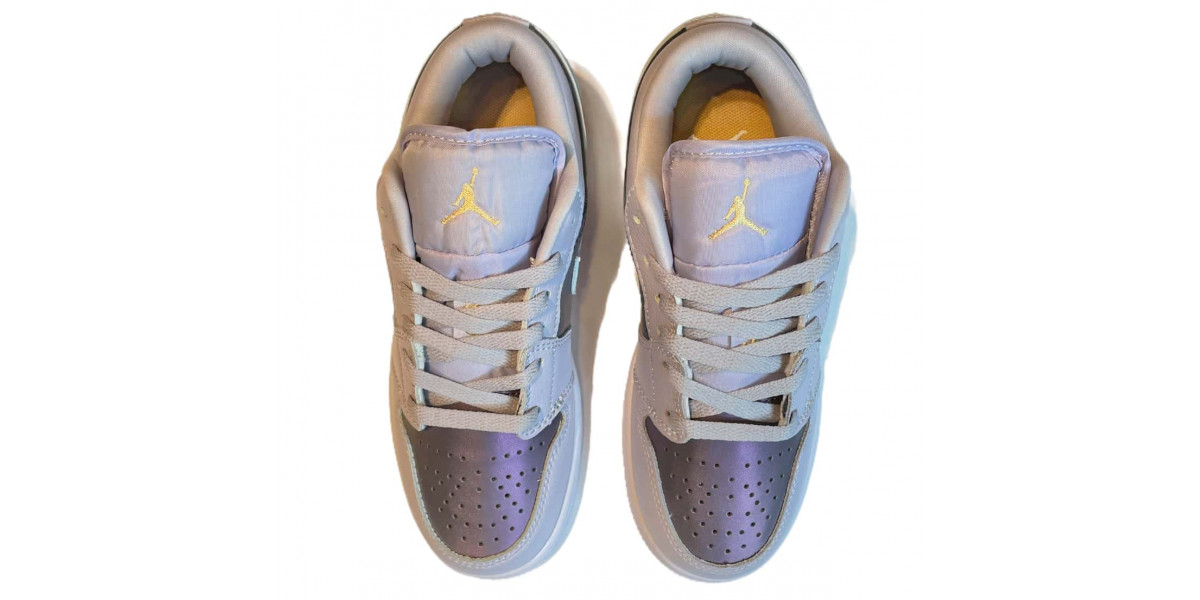 Купить кроссовки Nike Air Jordan 1 Low Purple Aqua
