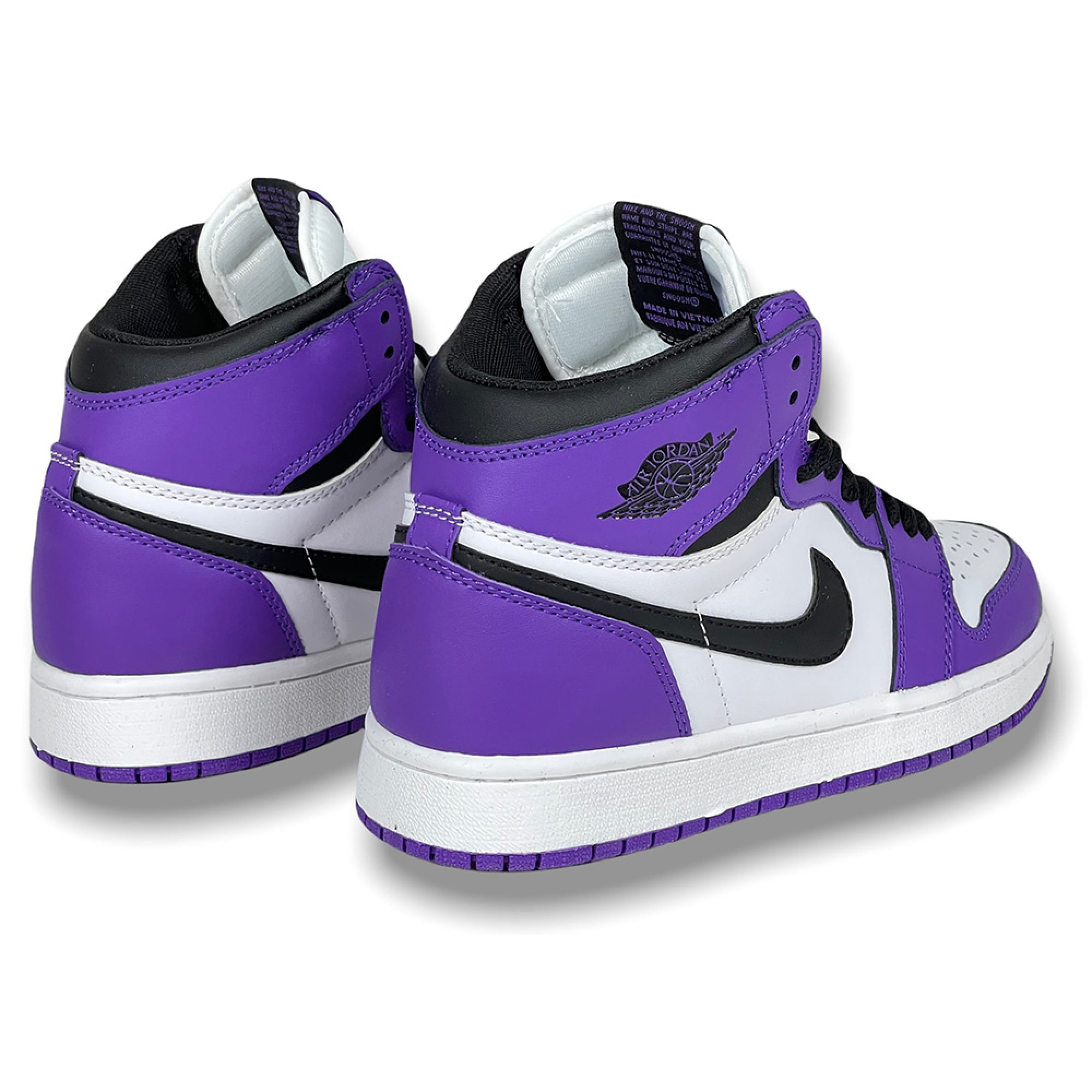 air jordan 1 mid court purple